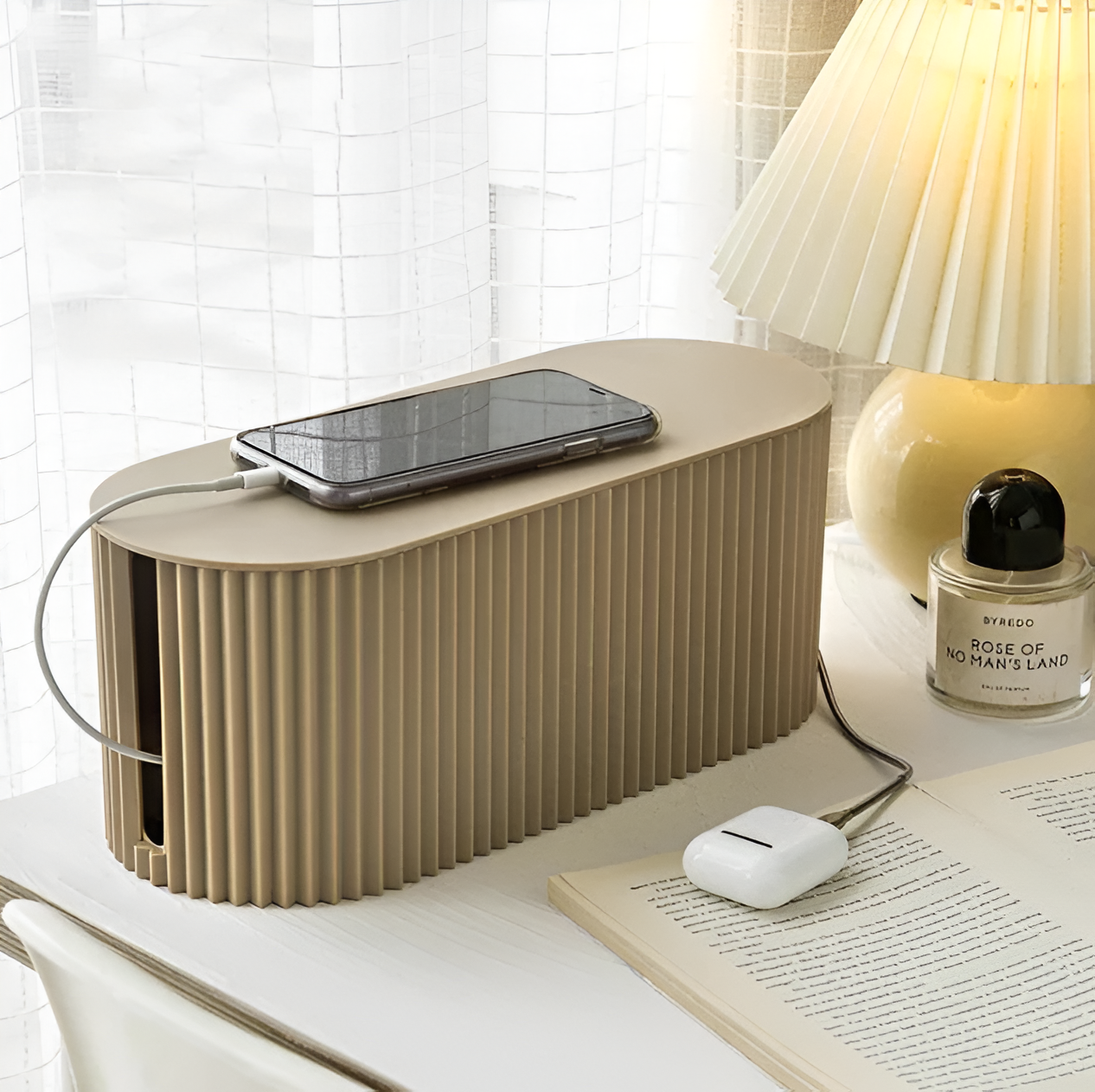 Norvo | Minimalistisk Kabelboks i Makaronstil