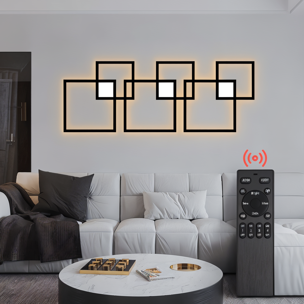 Norvo | Moderne LED Vegglampe for Stue og Soverom