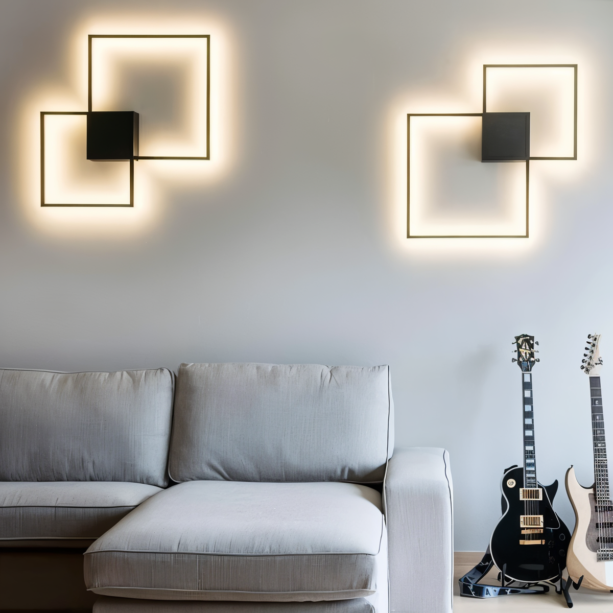 Norvo | Moderne LED Vegglampe for Stue og Soverom