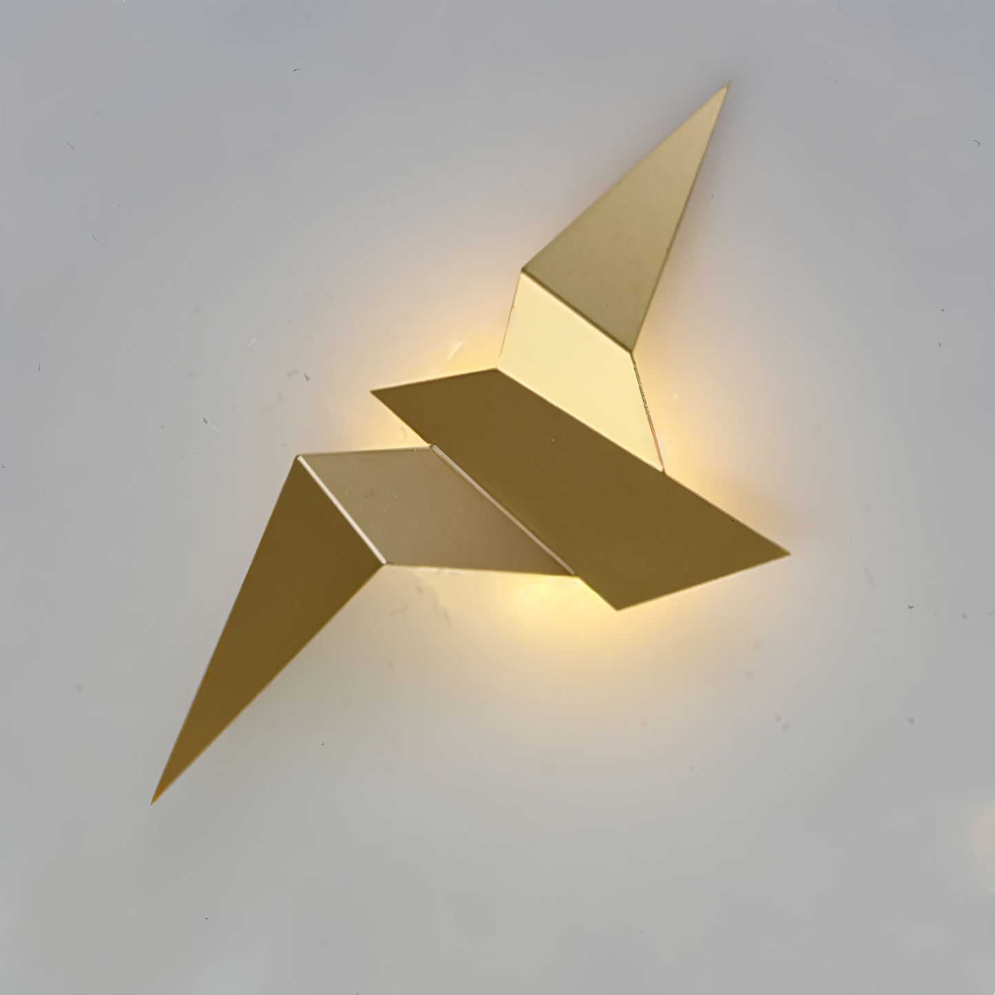 Norvo | OriTori Vegglampe - Geometrisk Origami Fugl Vegglampe - Japansk Stil Vegglampe Design