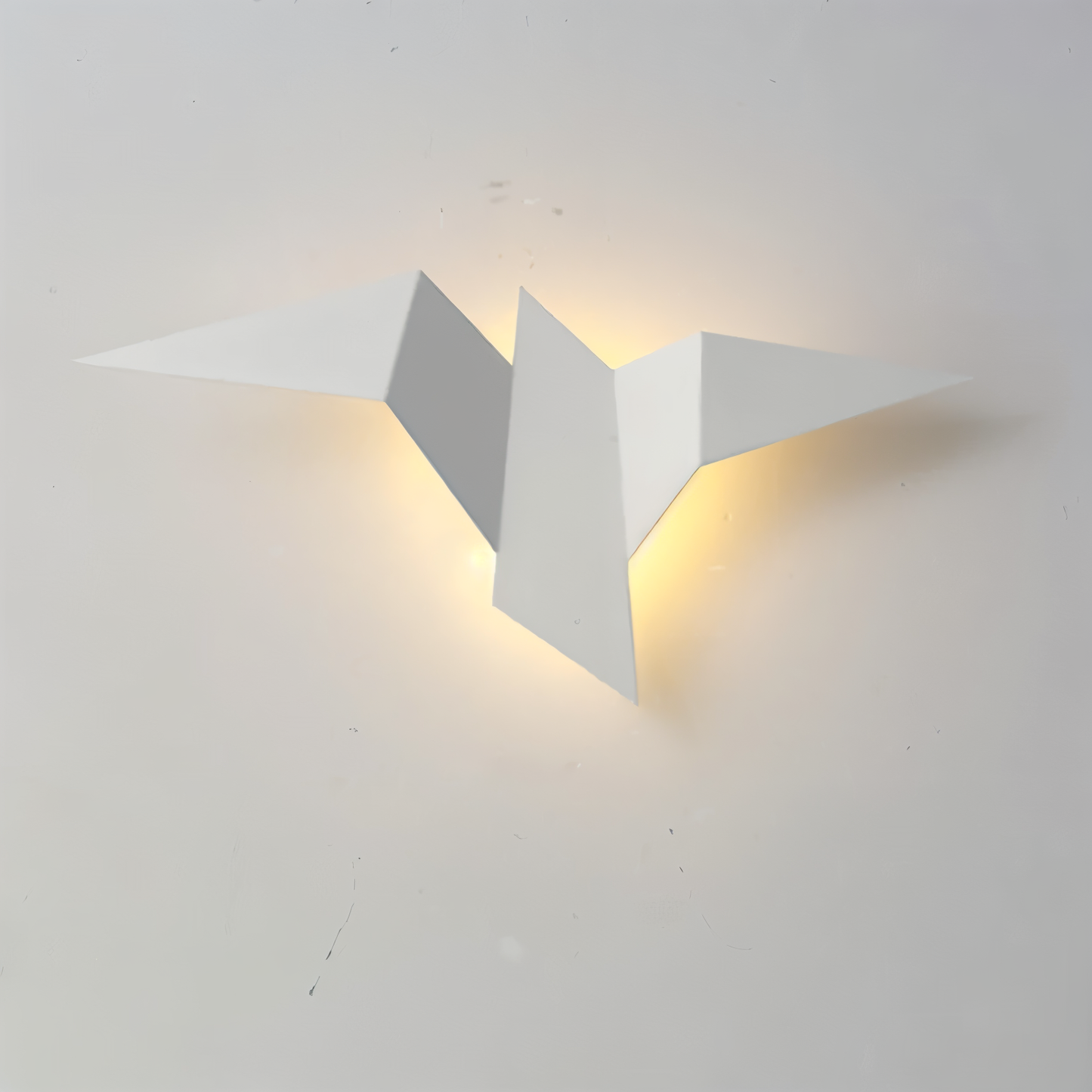 Norvo | OriTori Vegglampe - Geometrisk Origami Fugl Vegglampe - Japansk Stil Vegglampe Design
