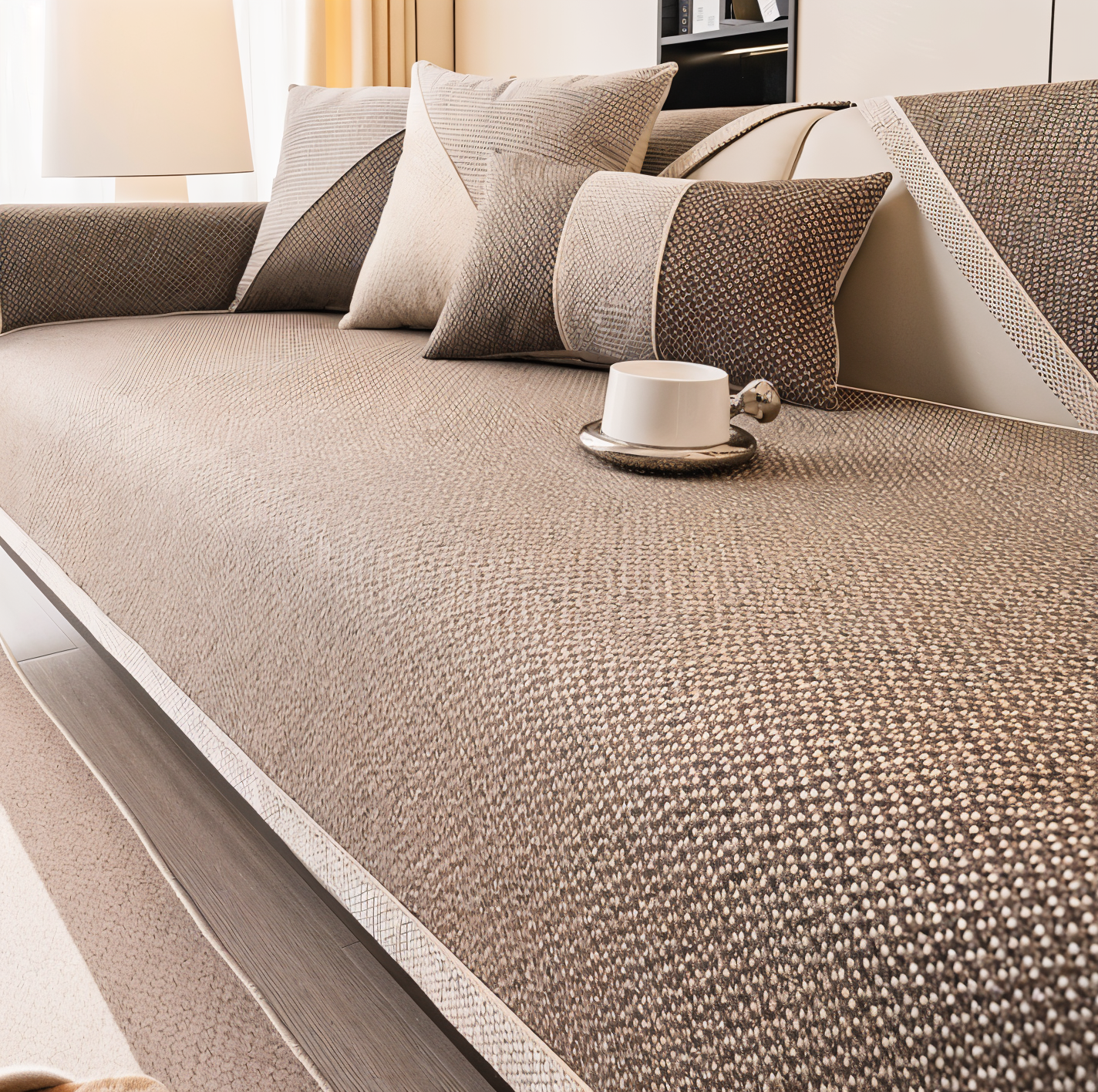 Norvo - Antiskli sofa beskyttelsestrekk for sofa og sofa