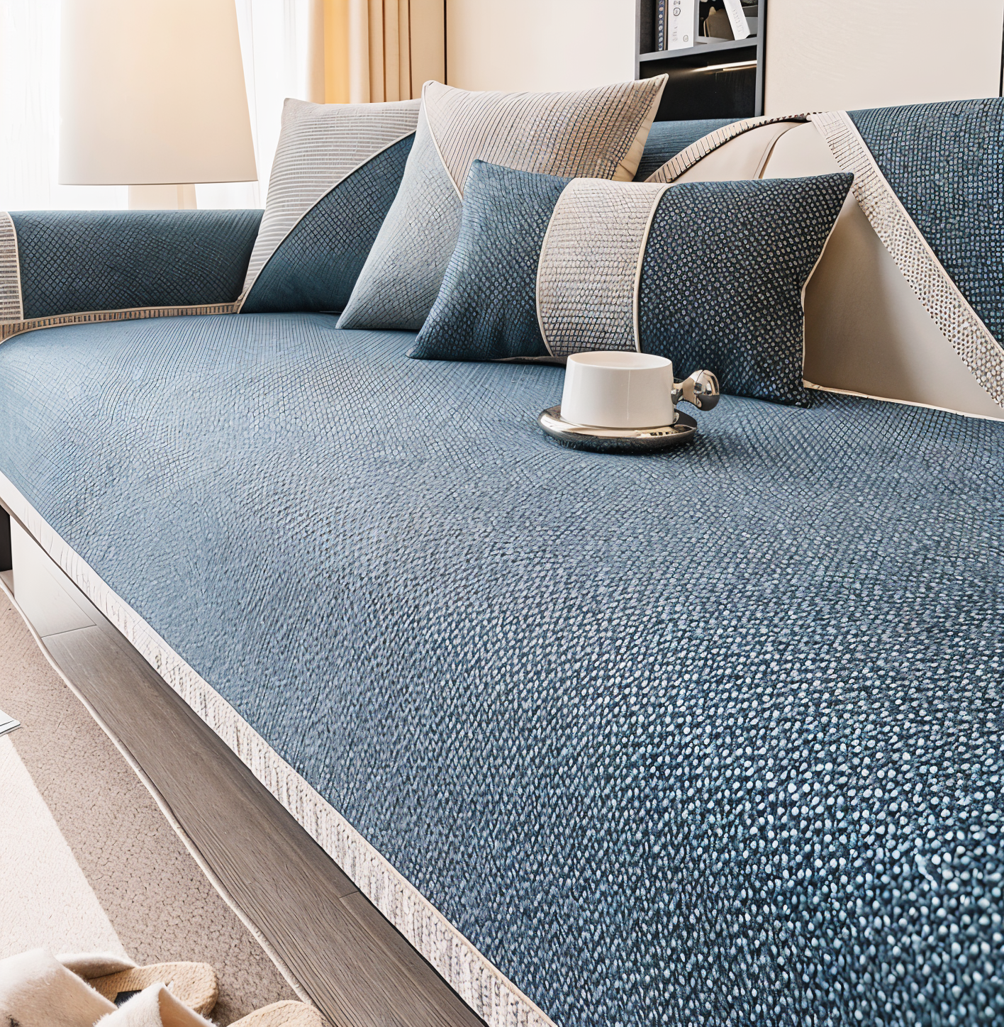 Norvo - Antiskli sofa beskyttelsestrekk for sofa og sofa