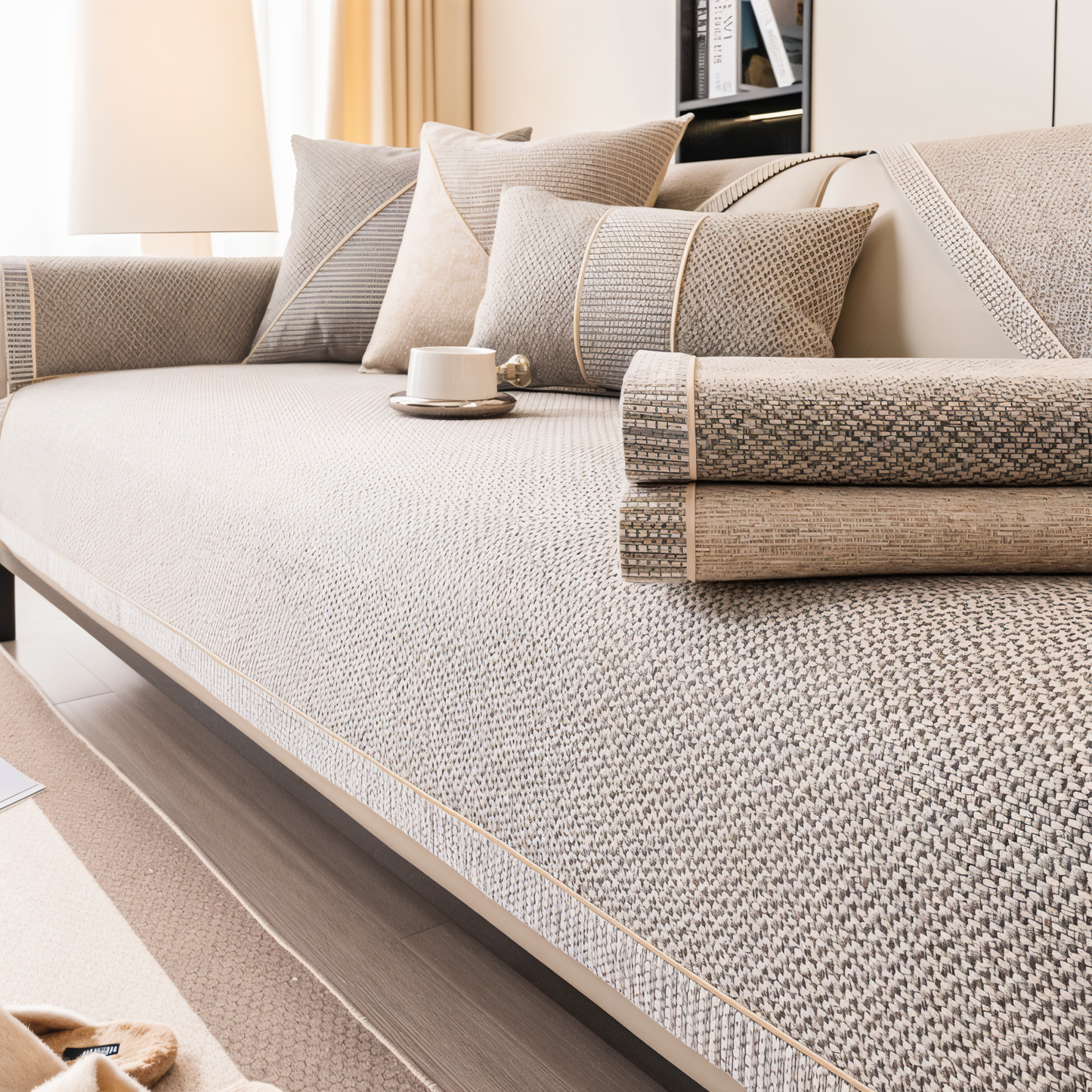 Norvo - Antiskli sofa beskyttelsestrekk for sofa og sofa