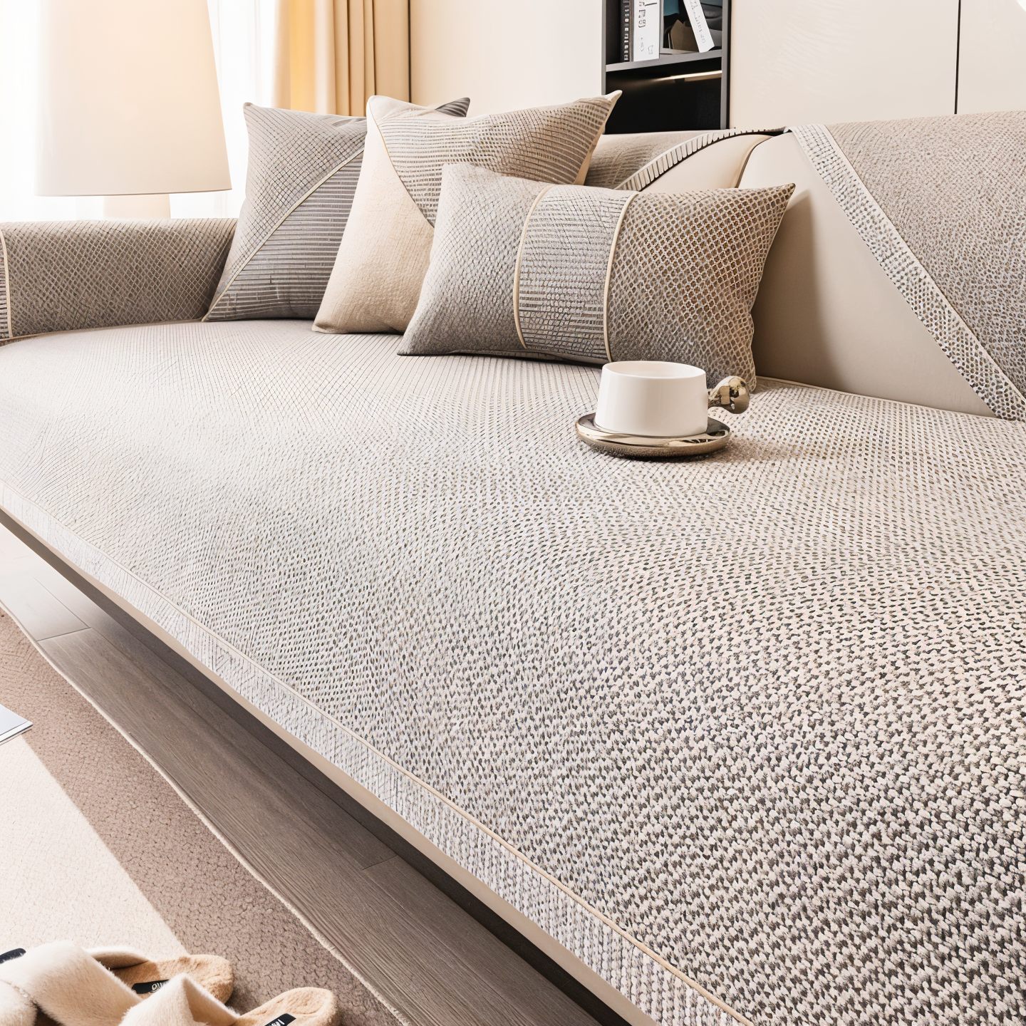 Norvo - Antiskli sofa beskyttelsestrekk for sofa og sofa