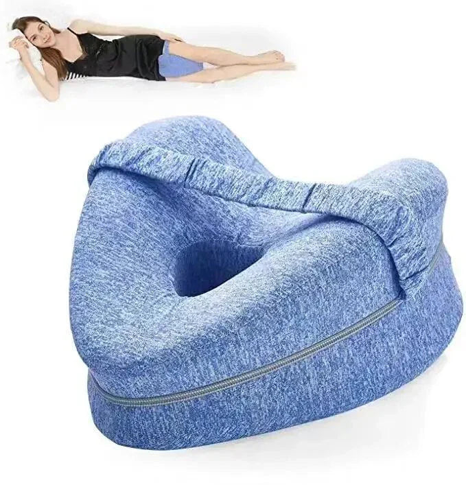 Norvo | Ortopedisk Kneepute for Side-sovende – Ergonomisk Beinpresse med Minne Skum for Bedre Søvn