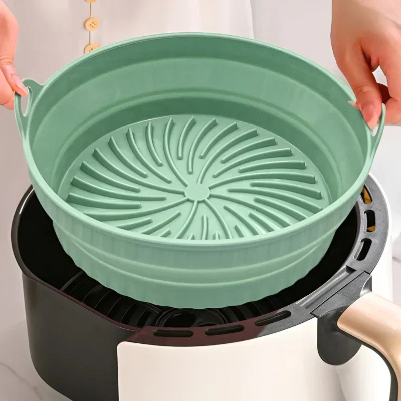Norvo | Varmeresistent silikoinsert for luftfrityrkokere med non-stick belegg