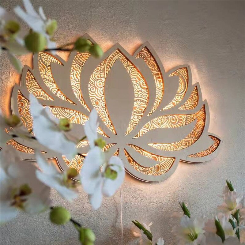 Norvo | Spirituell Lotus Vegglampe