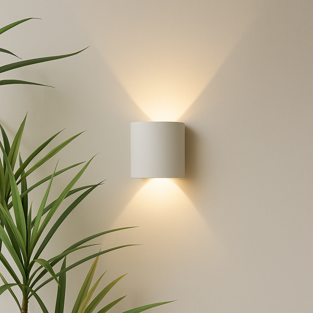 Norvo | Moderne Innendørs Utendørs Vegglampe – Minimalistisk LED Armatur