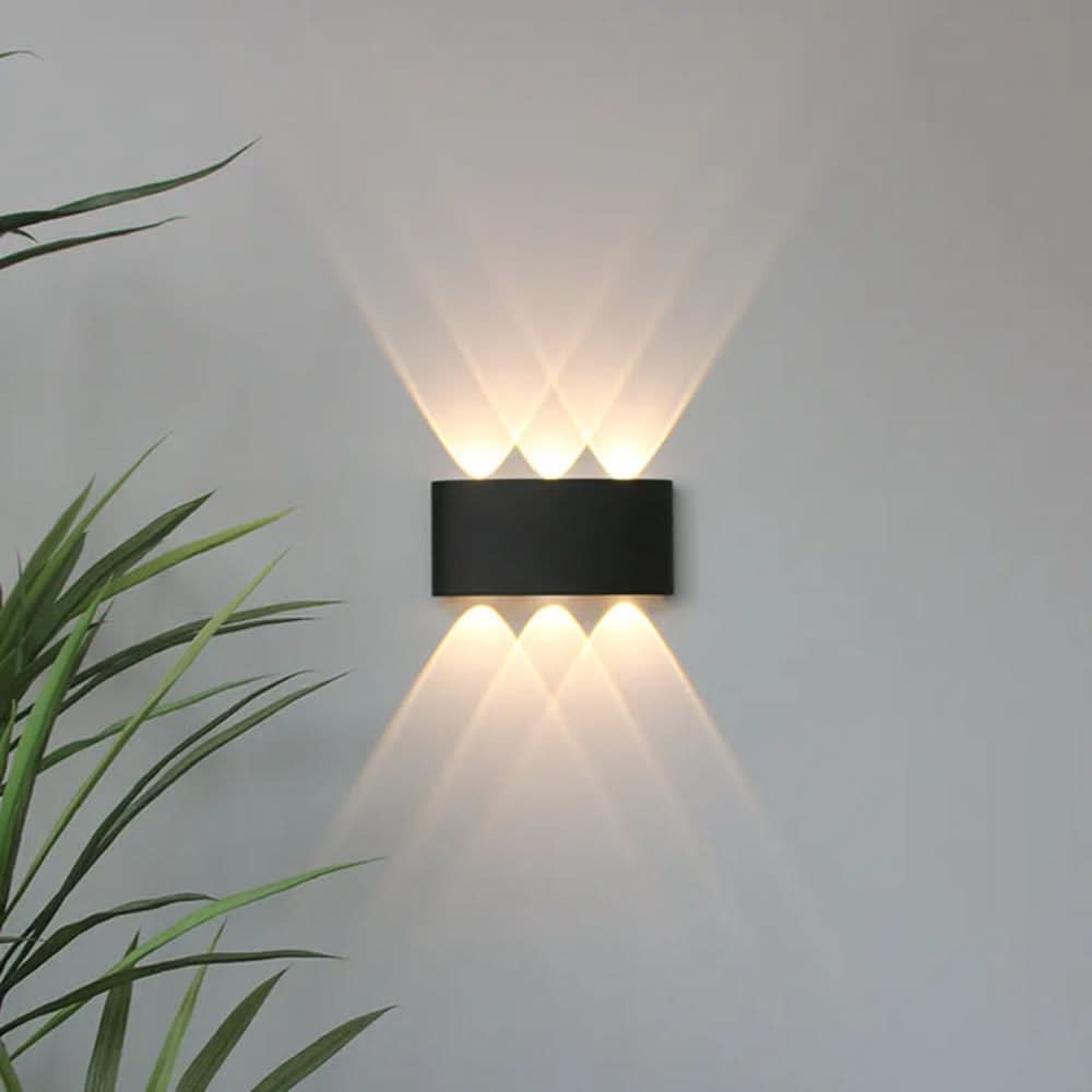Norvo | Moderne Innendørs Utendørs Vegglampe – Minimalistisk LED Armatur