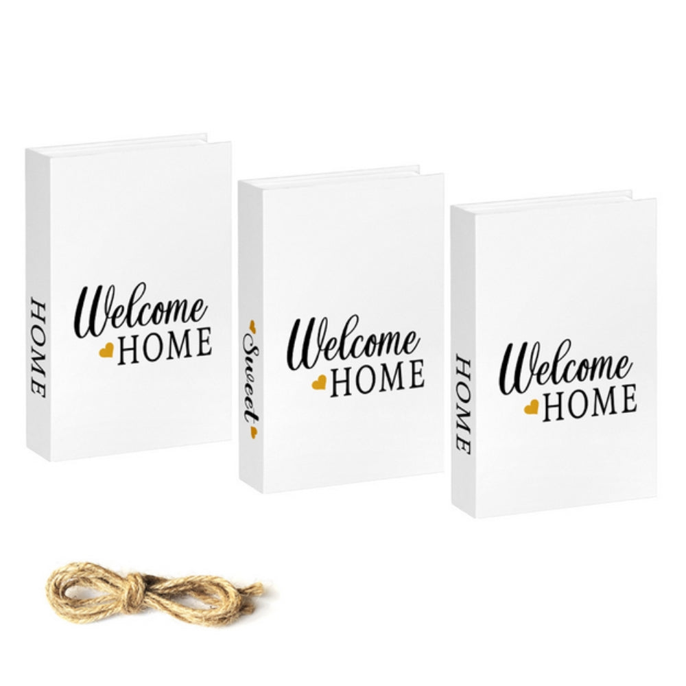 Norvo | Inspirert Rustikk Bokstabel Hjem Hyldedekor