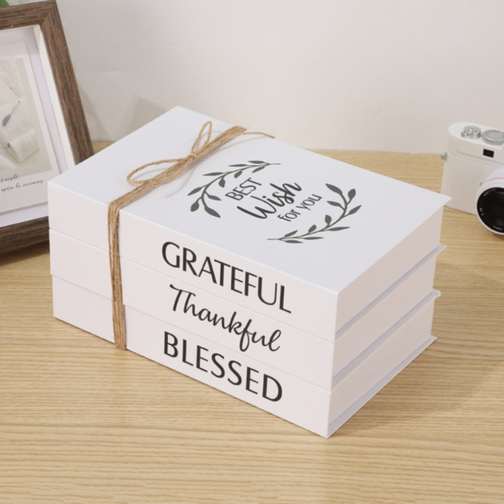 Norvo | Inspirert Rustikk Bokstabel Hjem Hyldedekor