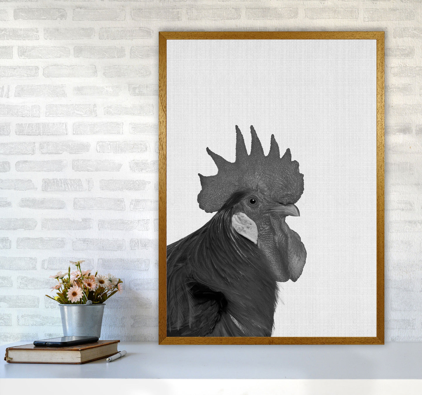 Norvo | Cock A Doodle Doo Kunsttrykk