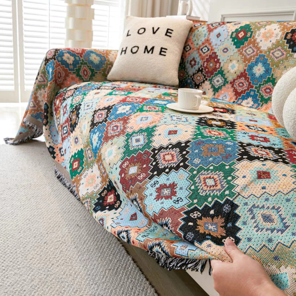 Norvo | Smykk Vintage Mosaikk Sofadekke