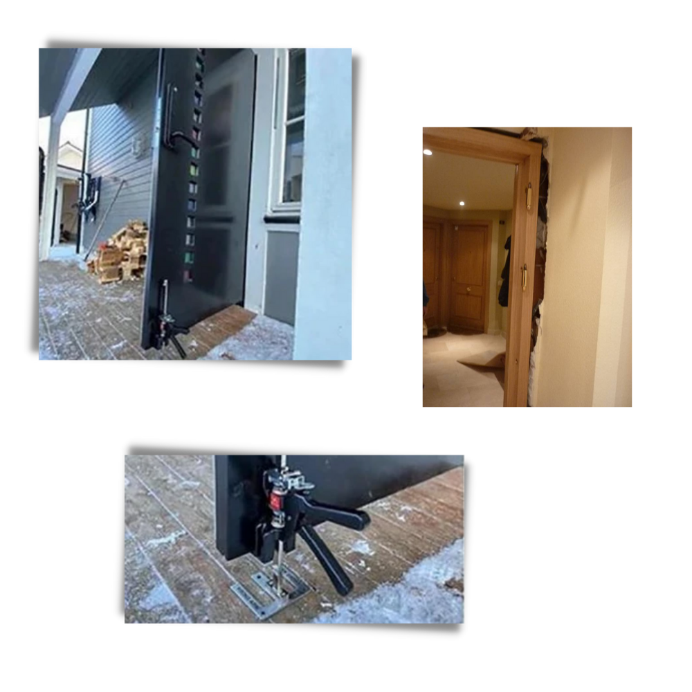 Arbeidsbesparende dørjack