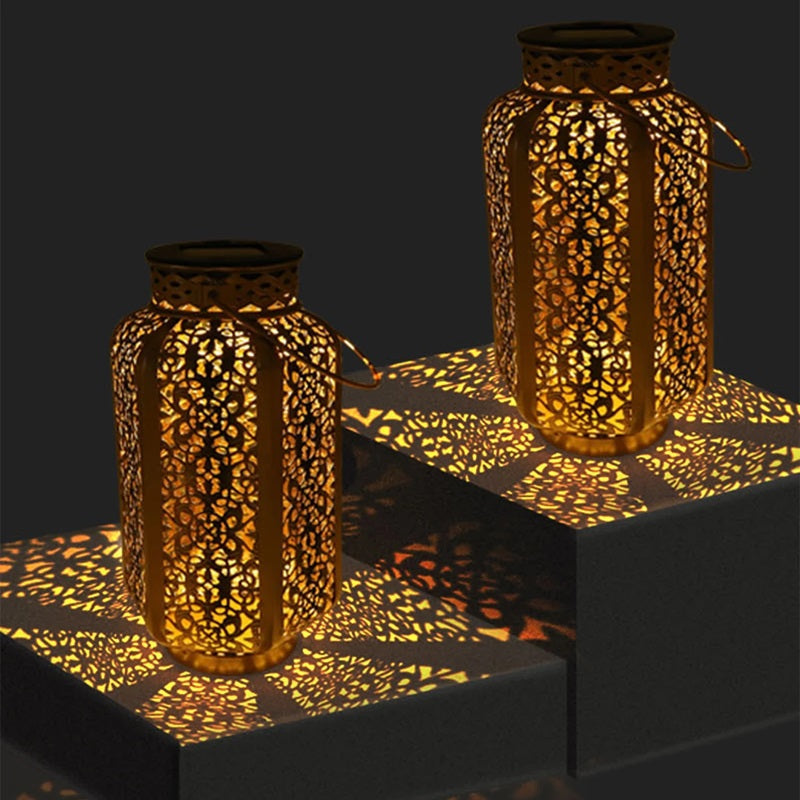 Norvo | Solar Retro LED Hengende Lantern