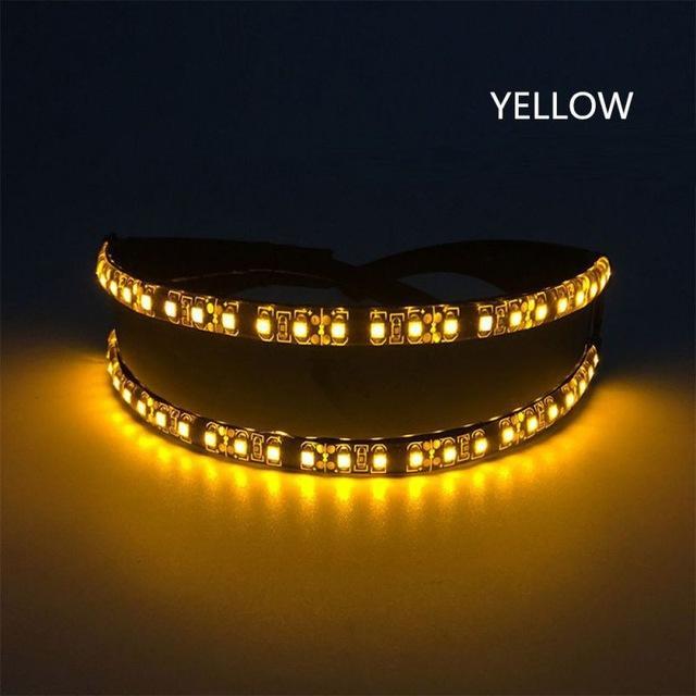 Norvo | LED Luminescerende Briller Halloween Dekorasjon Maske