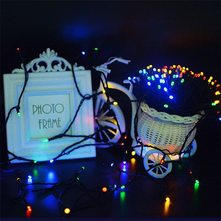 Norvo | 200 LEDs Utendørs Vanntett Julefestival Dekorasjon Sollamper Lyslenker, Lengde: 22m (Blå)