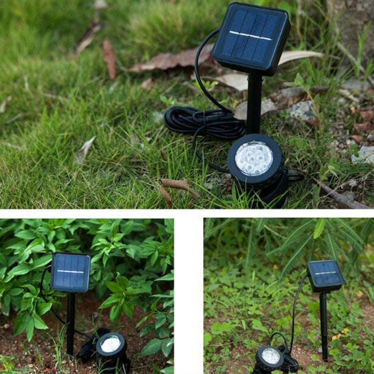 Norvo | Two Heads LED Utendørs Vanntett Solunderlampe Flomlys