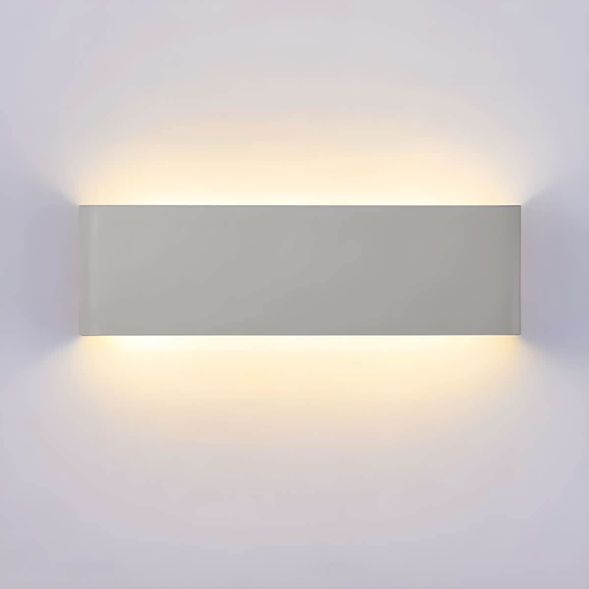 Norvo | Moderne LED Vegglampe – Elegant Aluminium & Glass Design