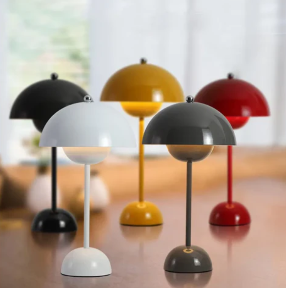 Norvo | Nattbord LED Nordisk i form av en sopp – Tilgjengelig i flere farger