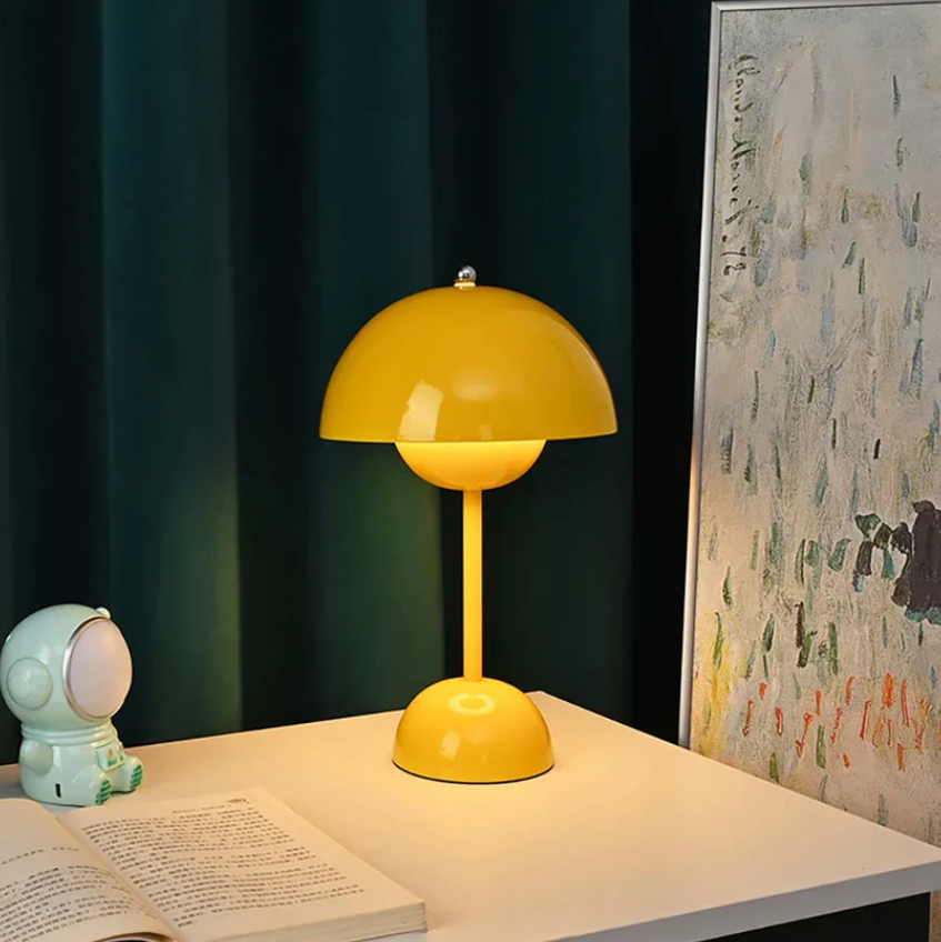 Norvo | Nattbord LED Nordisk i form av en sopp – Tilgjengelig i flere farger