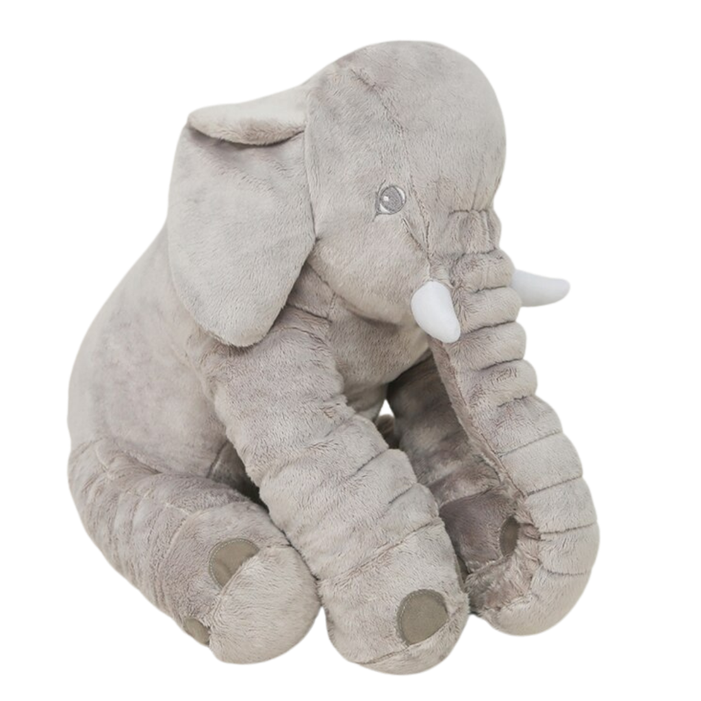 Stor baby elefant plysj pute