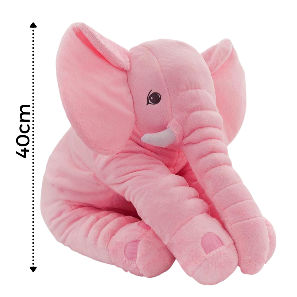 Stor baby elefant plysj pute