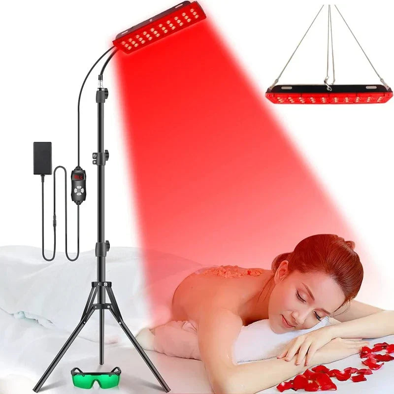 GlowWave | Rødt Lysterapi Panel | Dyp Healing | Belyser Smerte og Stress