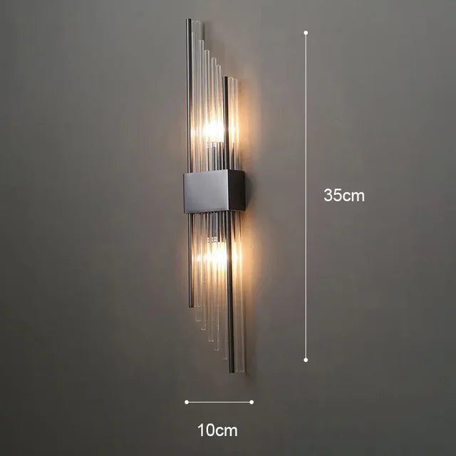 Norvo | Vegglampe - GlamorLite - Luksuriøs Design - Elegant og Raffinert