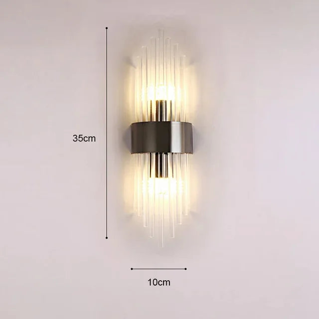 Norvo | Vegglampe - GlamorLite - Luksuriøs Design - Elegant og Raffinert
