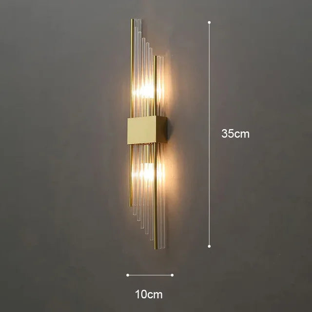 Norvo | Vegglampe - GlamorLite - Luksuriøs Design - Elegant og Raffinert