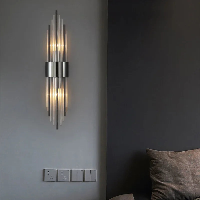 Norvo | Vegglampe - GlamorLite - Luksuriøs Design - Elegant og Raffinert