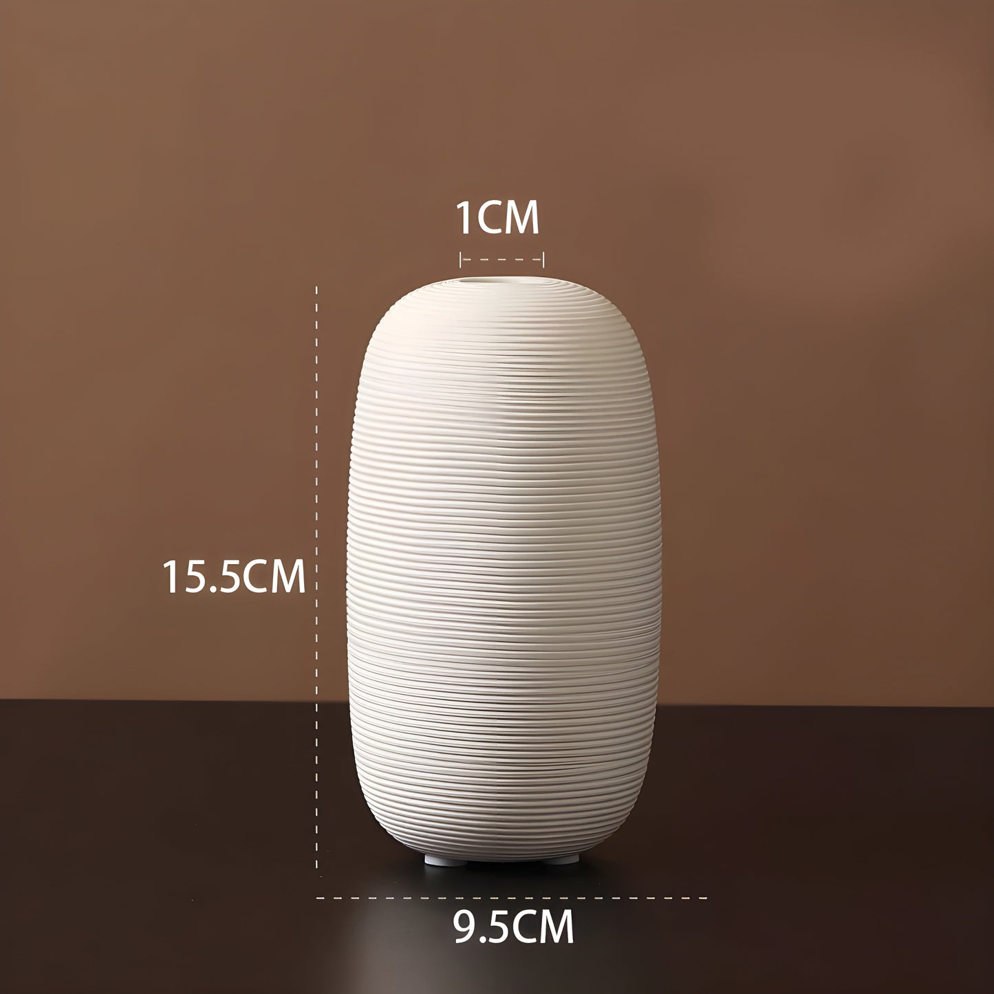 Norvo | Minimalistisk Håndlaget Keramisk Zen Vase