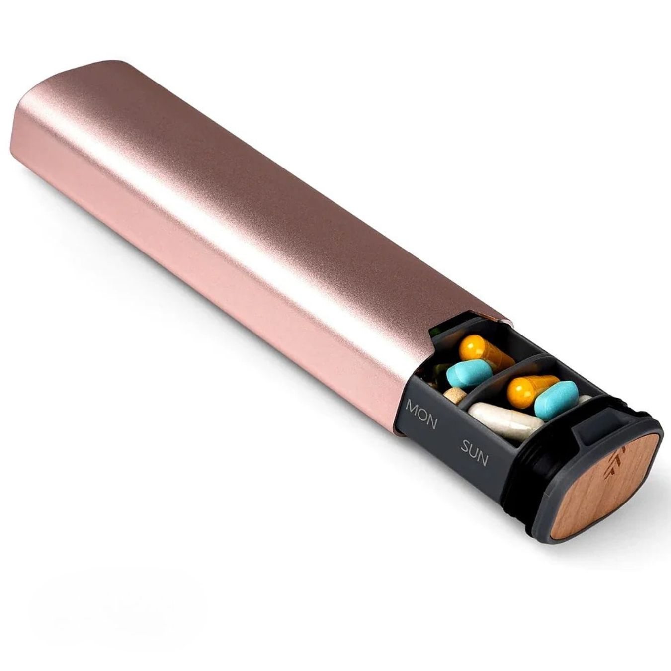 Norvo | Spill-proof 7-dagers pilleboks med lukking