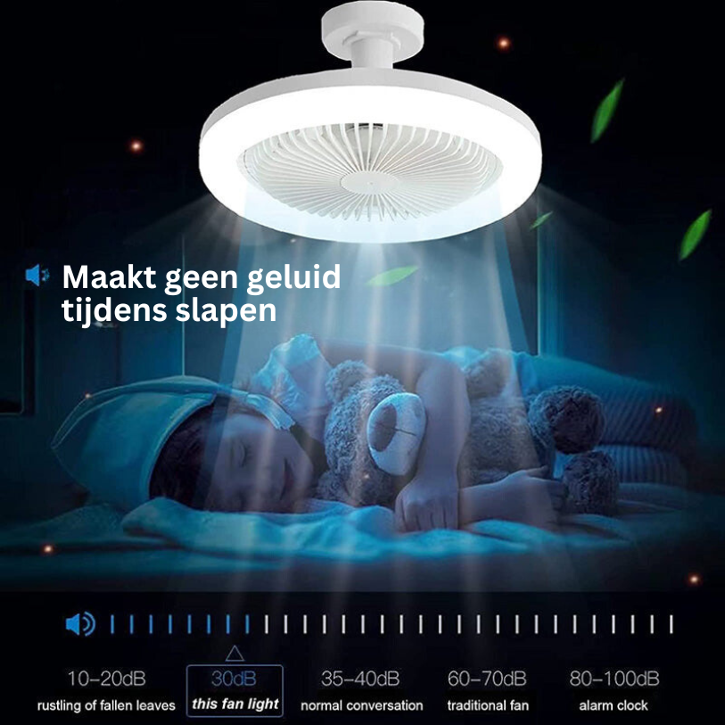 BreezeGlow Takvifte – Takvifte med Fjernkontroll