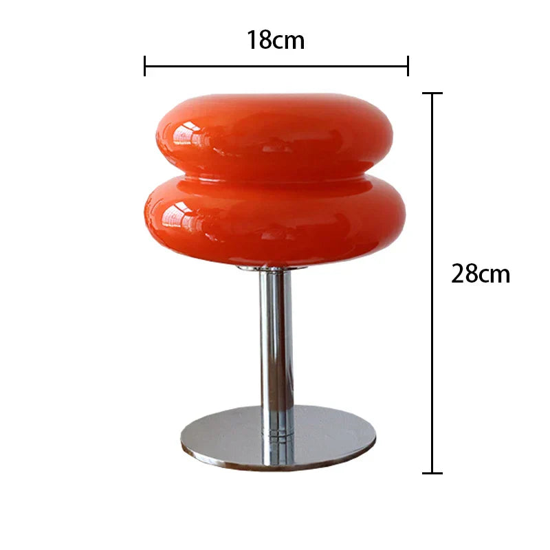 Macaron Glass Table Lamp – Moderne Stemningslys for Innendørsområder