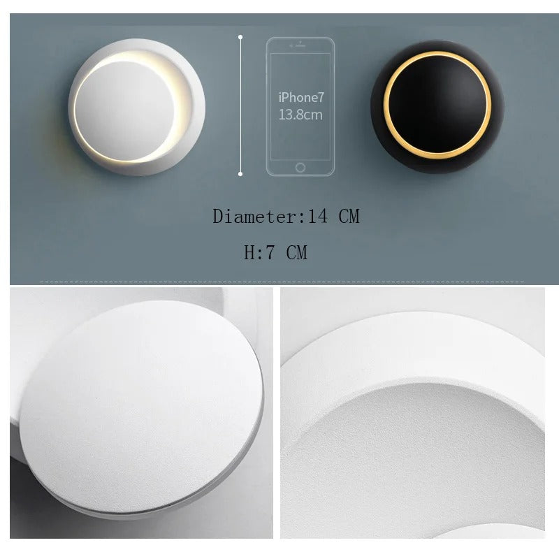 Norvo | Minimalist Orb Design Vegglampe