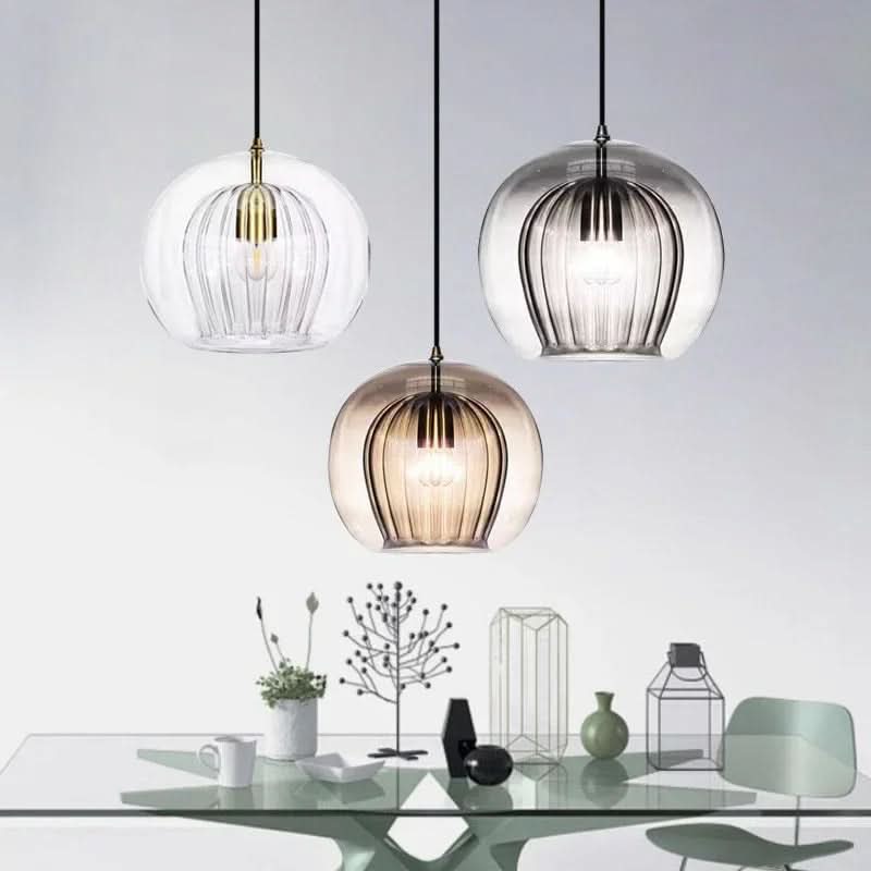 Norvo | Moderne Glass Pendellampe for Spiserom