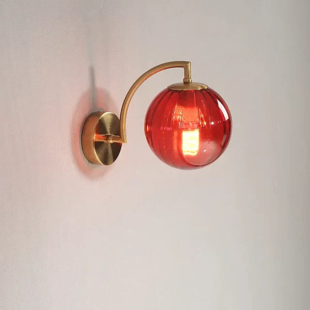 Moderne Glass Vegglampe - Stilig Veggbelysning Laget av Glass for Stue og Gang
