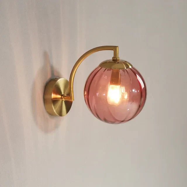 Moderne Glass Vegglampe - Stilig Veggbelysning Laget av Glass for Stue og Gang