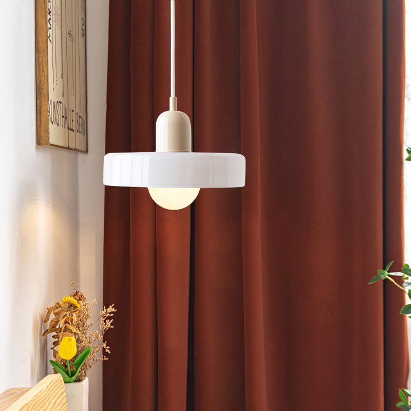 Norvo | Scandi Bauhaus Pendellampe – Stilig oransje taklampe for moderne rom