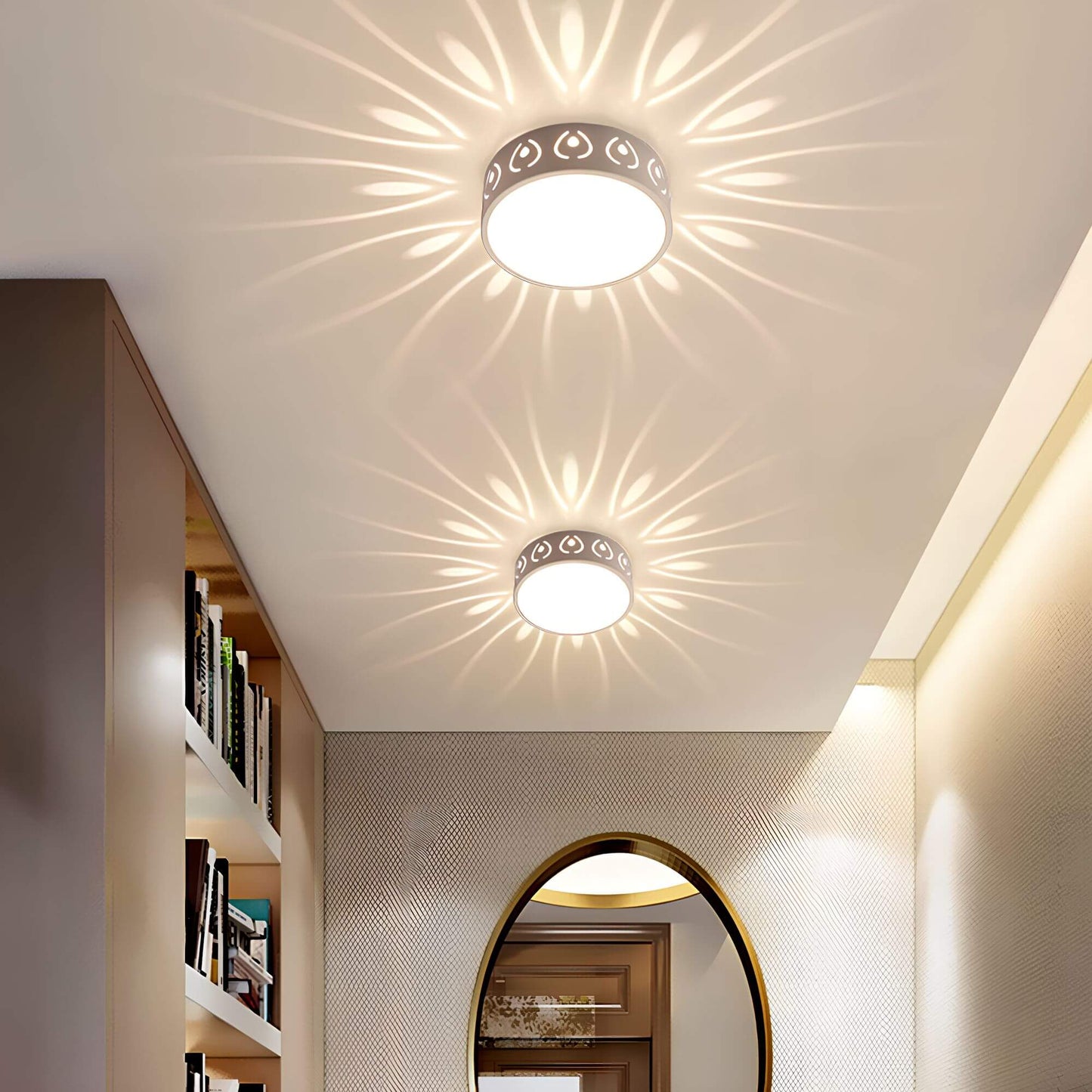 Norvo | Moderne LED taklampe - for inngang, gang og balkong