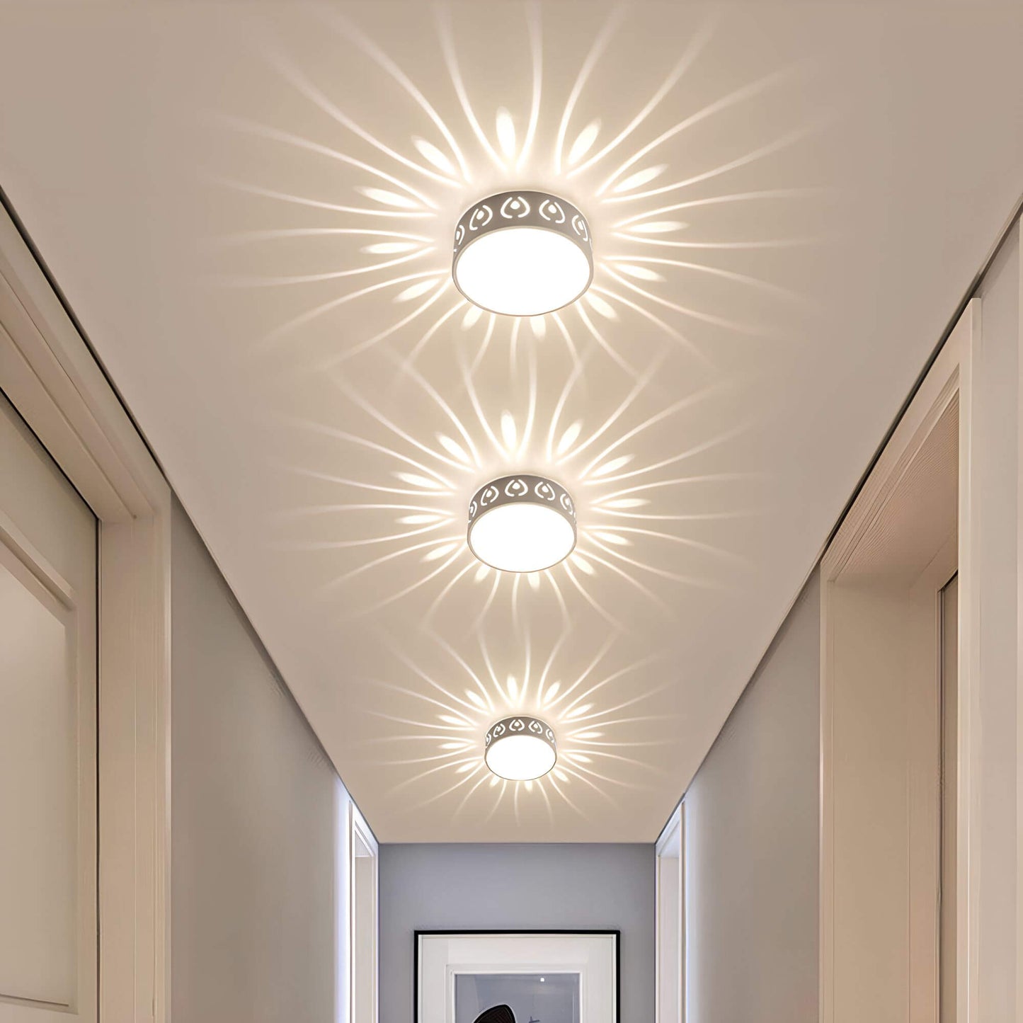 Norvo | Moderne LED taklampe - for inngang, gang og balkong