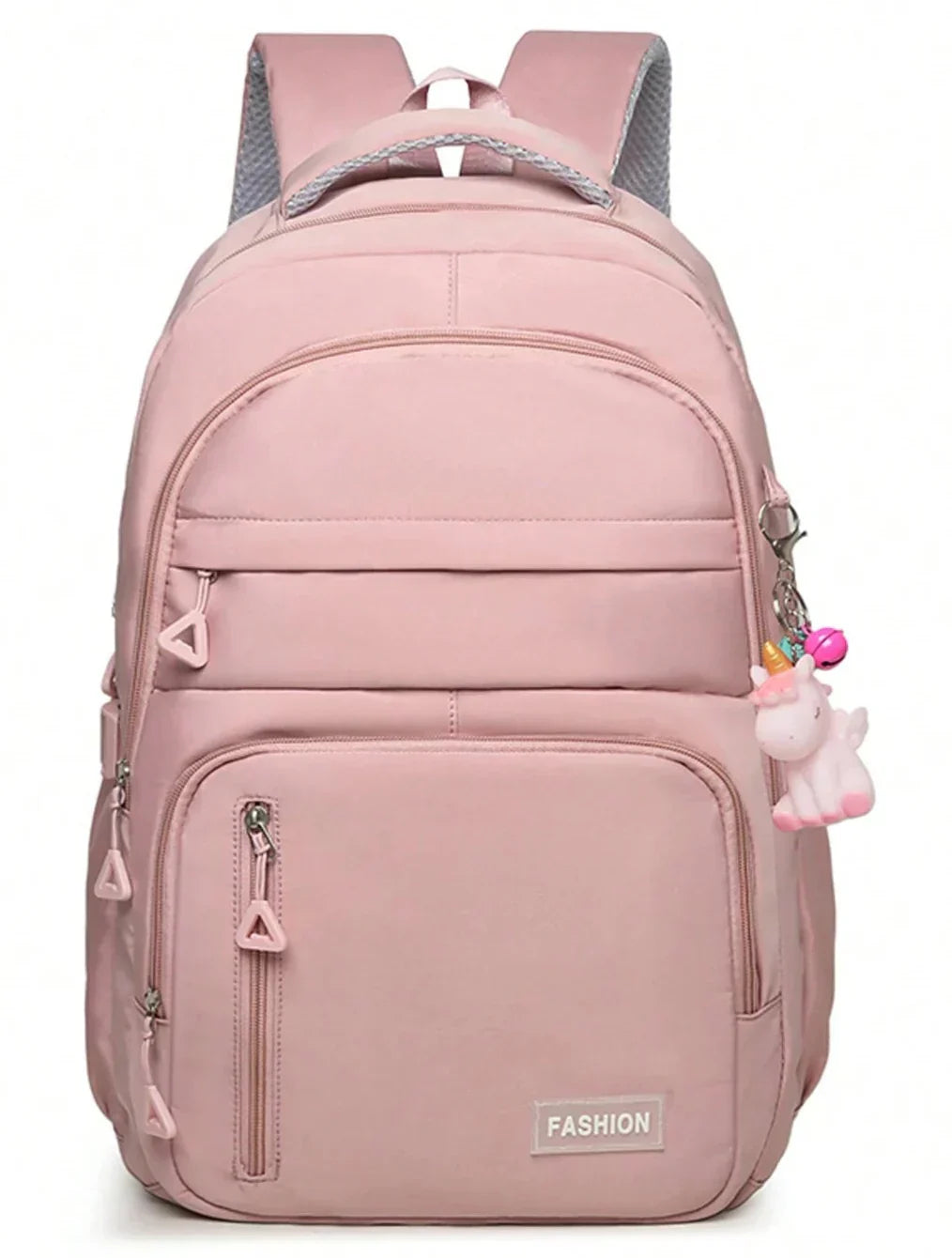 Norvo | Vanntett Rosa Jente Ryggsekk med Laptoprom – Stilfull og Praktisk Skoleveske