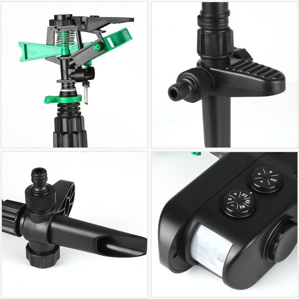 Norvo | Bevegelse Aktiverte Hjorteavskrekk Sprinkler - Solcelledrevet Dyreavskrekk for Hager & Plener