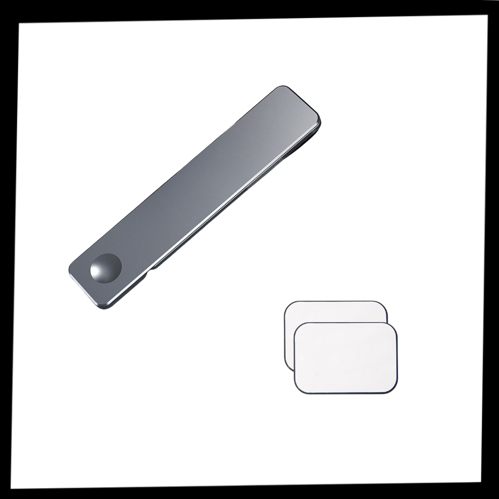 Justerbar allsidig telefonholder for laptop