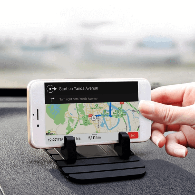 Norvo | Silikon Anti-Slip Telefonstativ for Skrivebord & Bil