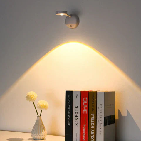 Norvo | Veggspotlight – SmartGlow – oppladbar LED – bevegelsessensor
