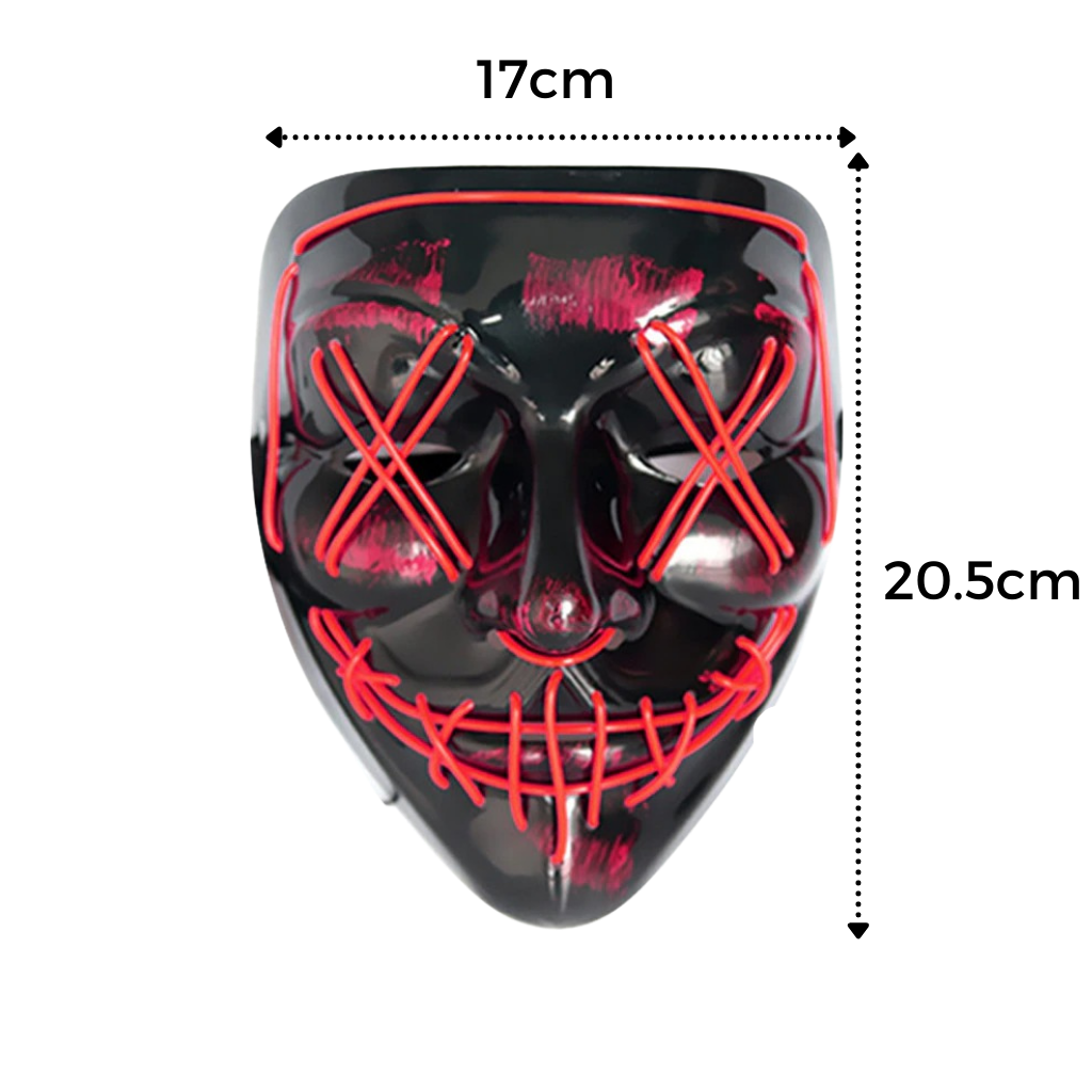 Neon LED maske